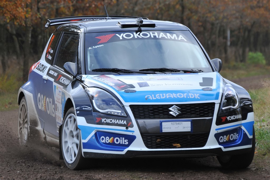 Anders Lysen og John Madsen tog en andenplads i klassen
(Foto: Suzuki Motorsport)